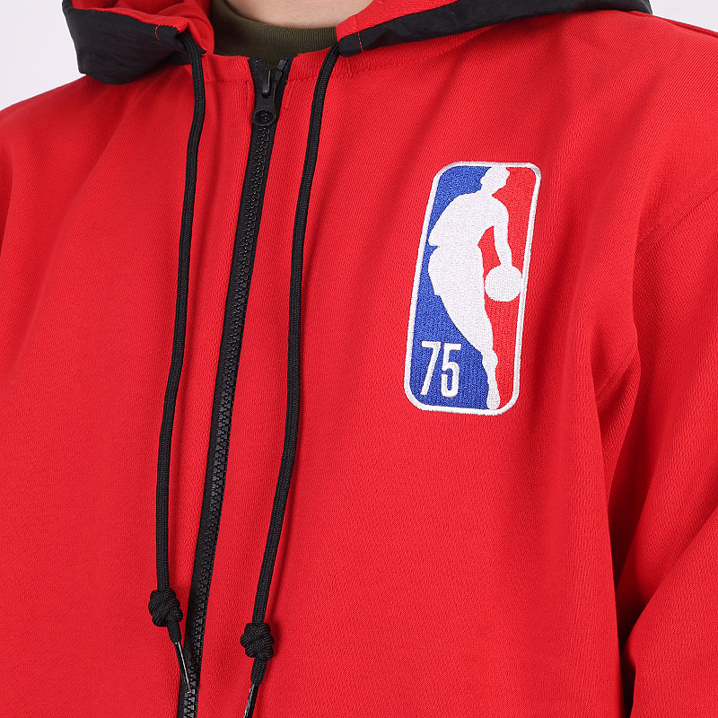 мужская красная толстовка Nike Chicago Bulls Courtside NBA Full-Zip Fleece Hoodie DB2185-657 - цена, описание, фото 2
